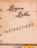 Logan-Logan 815 816 820 & 821, Lathe, Instructions Manual-815-816-820-821-01